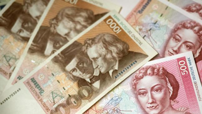 50.000 Mark in Uhr vom Flohmarkt