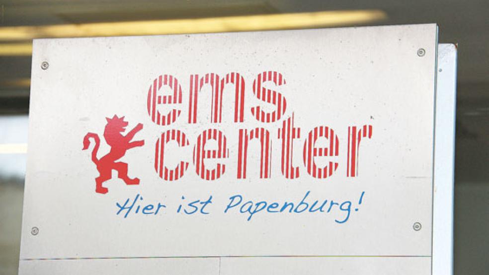 Das Einkaufszentrum »Ems-Center« in Papenburg steht vor einer ungewissen Zukunft. © Foto: Gonzalez-Tepper
