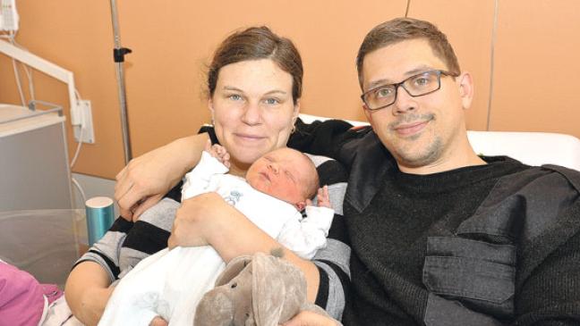 Das erste Kind des Jahres im Klinikum