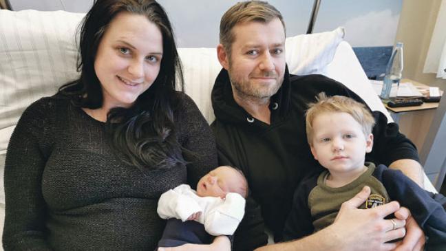 »Neujahrs-Baby« im »Borro« heißt Leo