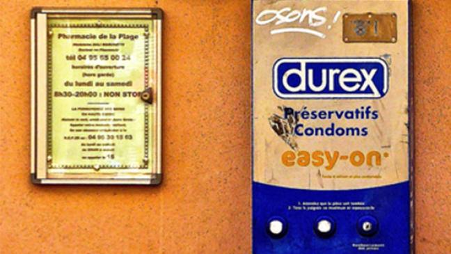 Kondomautomat gesprengt