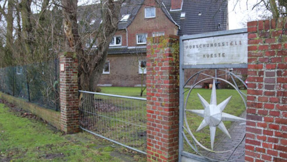 Die Forschungsstelle Küste auf der Insel Norderney. © Foto: Bartels (dpa)