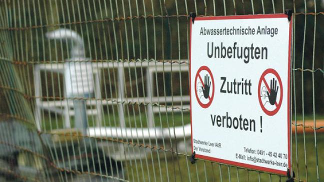 Für neues Klärwerk bei den Kavernen
