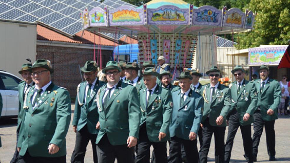 Auch in diesem Jahr organisieren die DIeler Schützen ihr Fest im Juni wieder selbst. © Foto: Himstedt