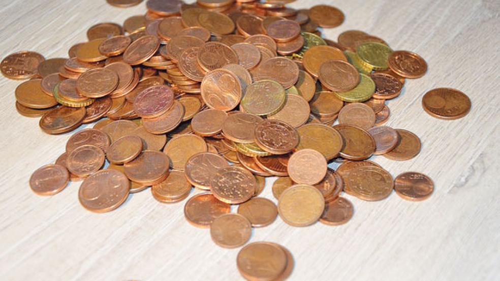 Die Einzelhändler auf Wangerooge stehen einem Verzicht auf Kupfergeld ablehnend gegenüber. © Foto: Pixabay