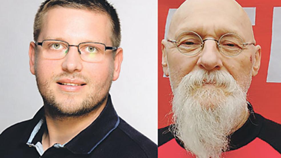 Jens Völker (FDP) und Wolfgang von Garrel (Die Linke) bewerten die Wahl von Thomas Kemmerich zum Ministerpräsidenten in Thüringen unterschiedlich.  © Fotos: RZ-Archiv