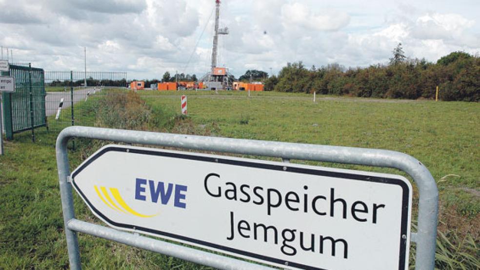 Die »größte Batterie der Welt« wird vorerst nicht in den Kavernen vor den Toren Jemgums gebaut. © Foto: RZ-Archiv