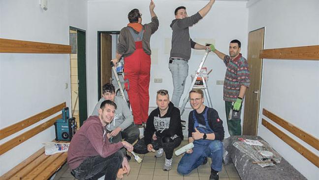 Teutonen hübschen auf