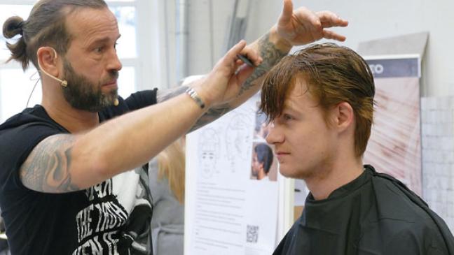 Lange Haare in natürlichem Look