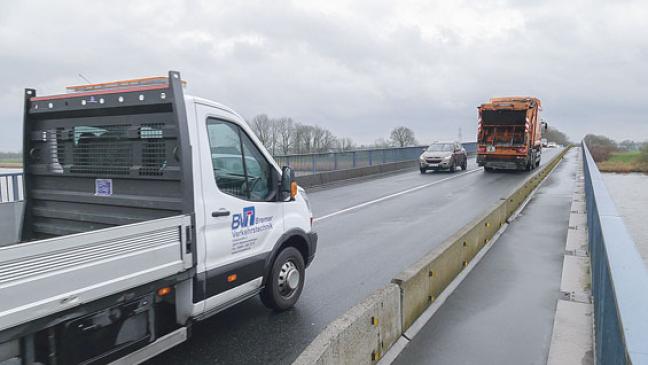 Neue Brücke wird dreispurig und 28 Meter hoch