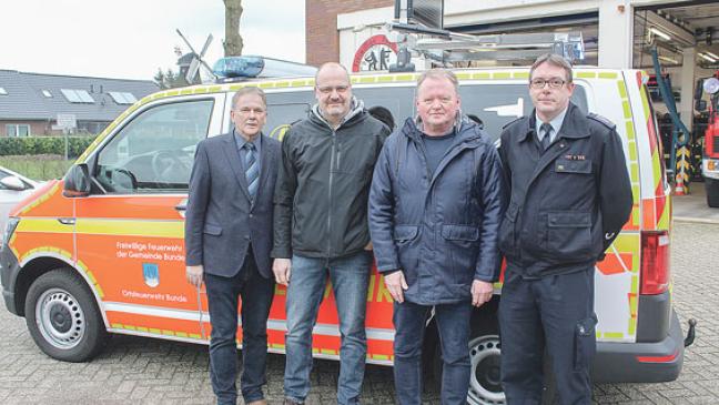 Neues Fahrzeug für Bunder Kameraden
