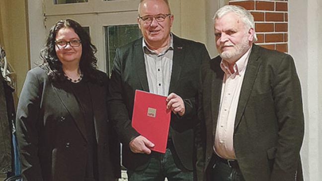 Als Swieter zur Eröffnung kam