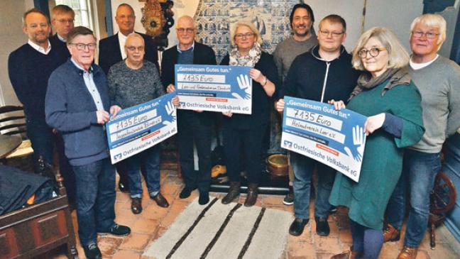 Freude in Bunde über hohe Spende