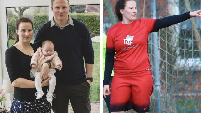Wenn Mama nach der Taufe noch kicken muss