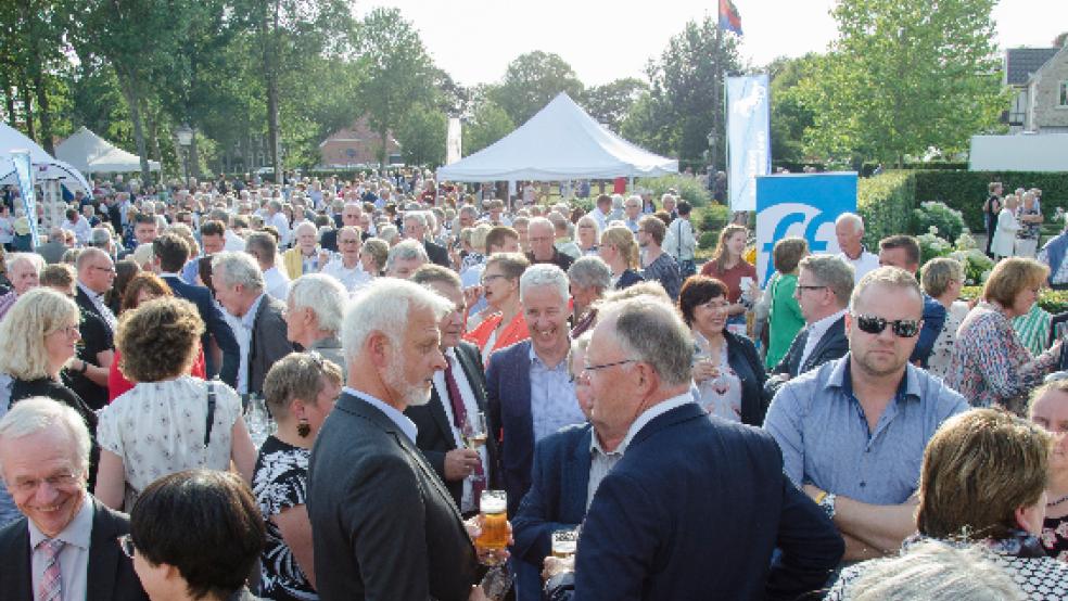 Feste Größe im Konzertkalender: Auch in diesem Jahr findet der Abschluss der Gezeitenkonzerte wieder auf dem Friesenpferdegestüt der Familie Brümmer in Bunderhee statt. Im August 2019 kamen 1400 Besucher. © Hanken