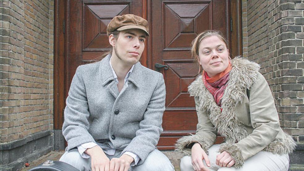 Das Duo »NIHZ« wird am 15. März in der reformierten Kirche in Ditzum auftreten. © Fotos: privat