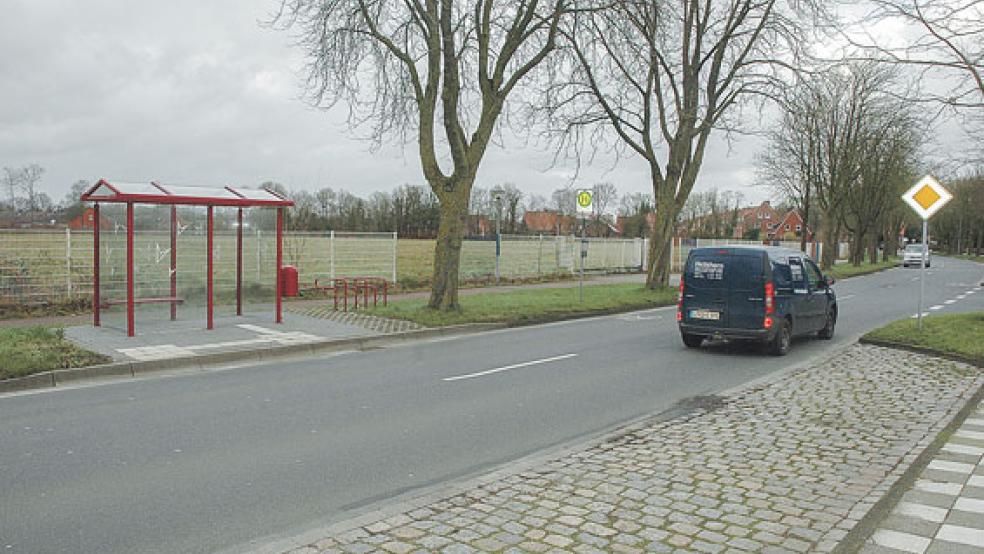 Auf der Freifläche an der Groninger Straße in Leer soll ein Baugebiet mit gut 120 Wohneinheiten entstehen. © Foto: Szyska