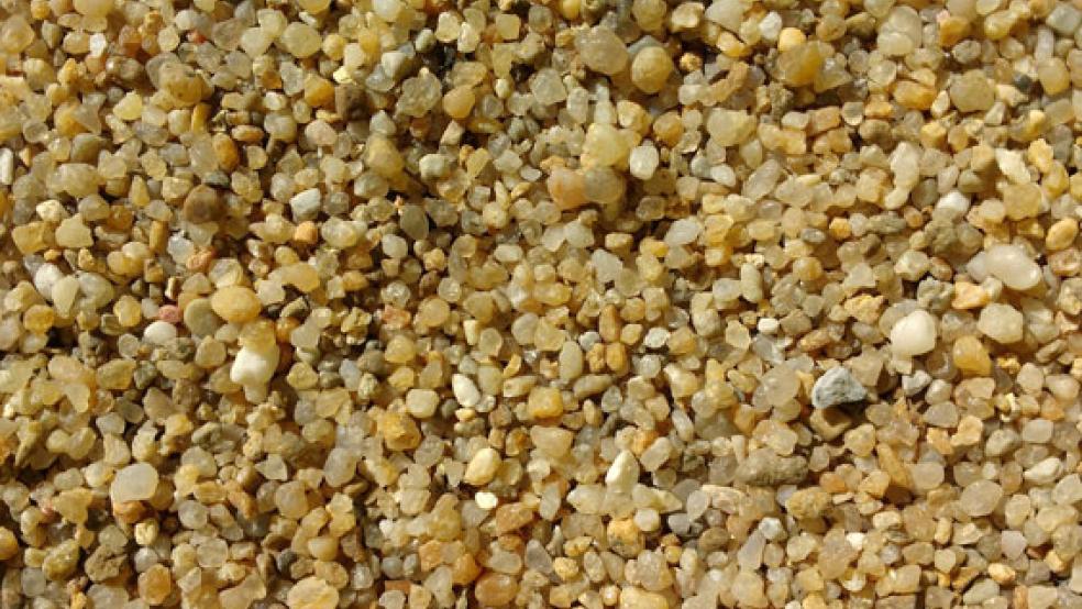 Quarzsand darf die Firma Huneke südlich der Mentewehrstraße in Veenhusen ausbaggern. © Foto: Pixabay