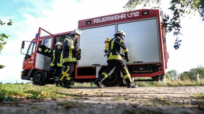 Lagerfeuer statt Wohnwagen-Brand