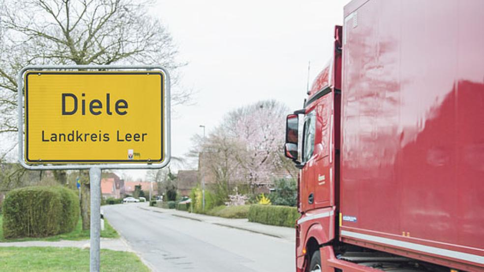 Im April soll es losgehen: Die L 31 in Diele bekommt eine neue Fahrbahndecke. © Foto: Hanken