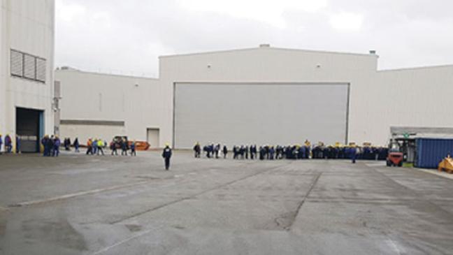 Phase 4: Meyer Werft teilt Zonen ein