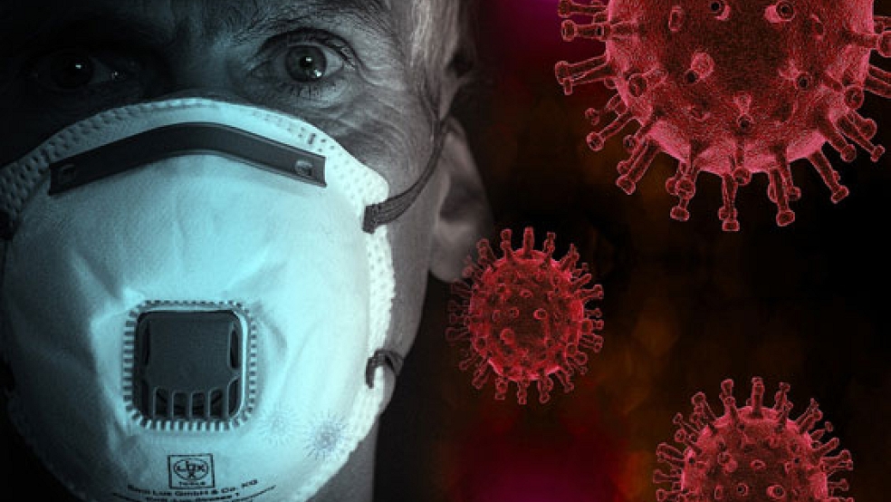 Mit dem Corona-Virus haben sich auch zwei Beamte der Polizeiinspektion Leer/Emden infiziert. © Foto: Pixabay