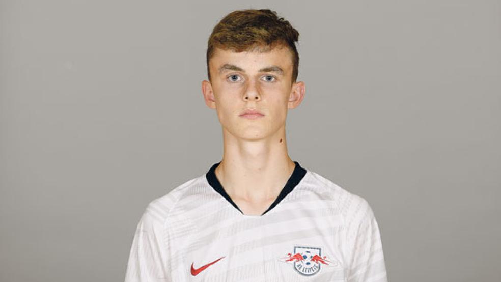 Der Stürmer erzielte bisher in sieben Spielen drei Tore für die U 16 der »Roten Bullen«. © Foto: RB Leipzig