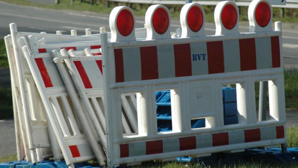 Die Vollsperrung dauert voraussichtlich bis zum 8. April. © Symbolfoto: Szyska