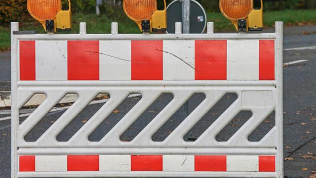 Verbindungsweg  ist voll gesperrt