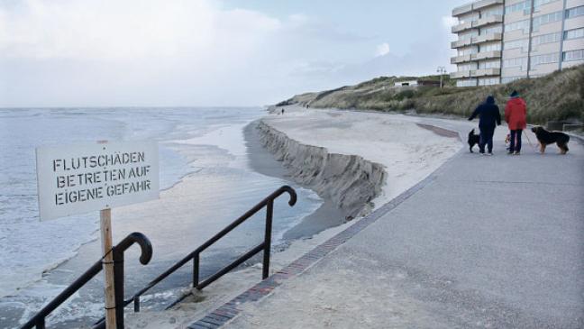 Badestrand auf Wangerooge wird aufgefahren