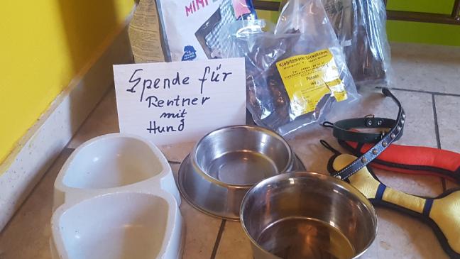 Spender hat ein Herz für Hunde