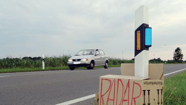 Viel zu schnell unterwegs