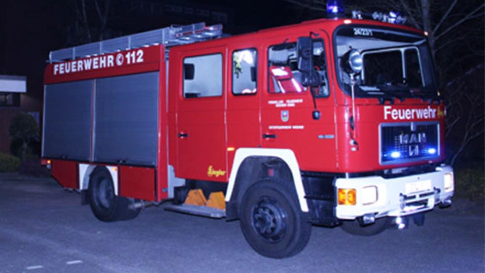 Gleich zweimal musste die Feuerwehr am Ostersonntag zum Altenzentrum Rheiderland in Weener ausrücken. Gebrannt hat es aber nicht. © Foto: J. Rand/Feuerwehr