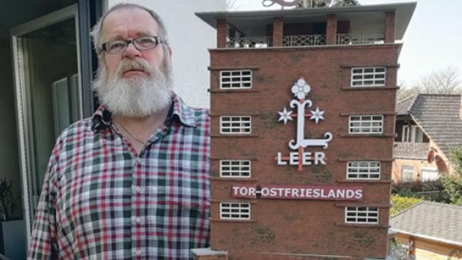 Leeraner  Wasserturm im Kleinformat