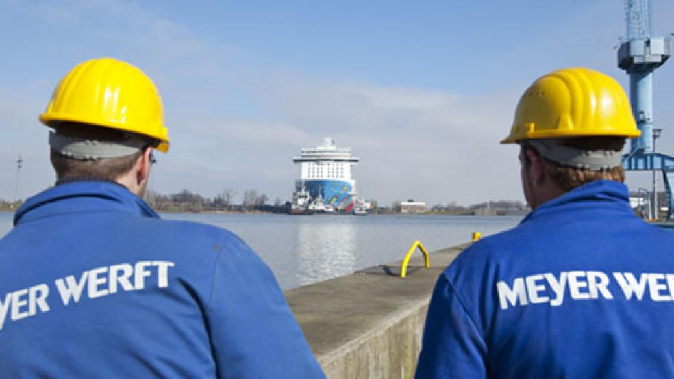 Die Meyer-Mitarbeiter blicken mit Sorge in die Zukunft. © Foto: RZ-Archiv