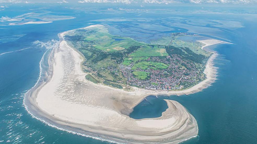 Auf der Insel Borkum sollen gleich zwei Teilprojekte des Programms »H2Watt« realisiert werden. © Foto: Martin Elsen