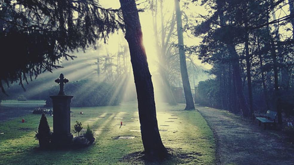 Nach einem Taschendiebstahl auf einem Friedhof in Leer sucht die Polizei nach Zeugen. Bei dem Foto handelt es sich um ein Symbolbild.  © Foto: pixabay