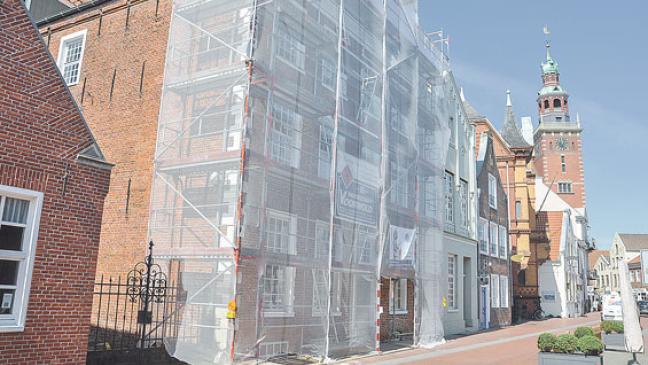 Fassade am Heimatmuseum wird saniert