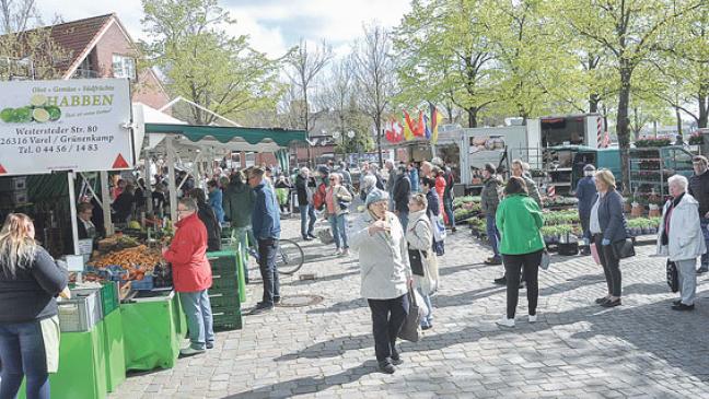 Auf Wochenmarkt auch Maskenpflicht