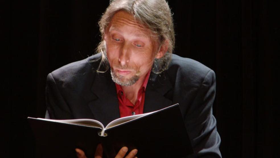 Rainer Rudloff liest, und zwar online. © Foto: Boekenkamp