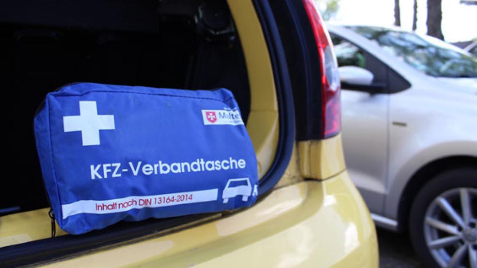 Muss »an Bord« sein: Der Verbandskasten. © Foto: HWK