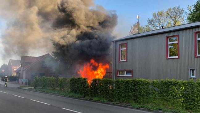 Feuerwehr verhindert Großbrand