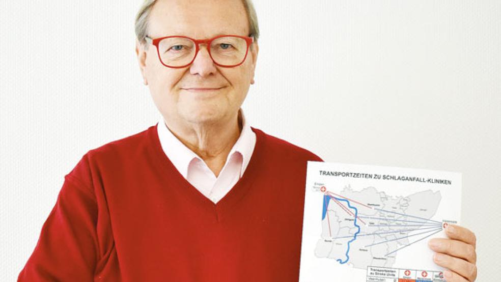 Dieter Baumann ist Vorsitzender der CDU-Fraktion im Kreistag des Landkreises Leer. © Foto: CDU