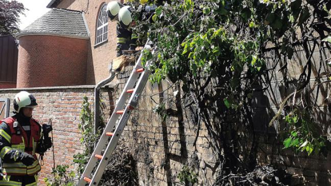 Feuer in Auricher Innenstadt