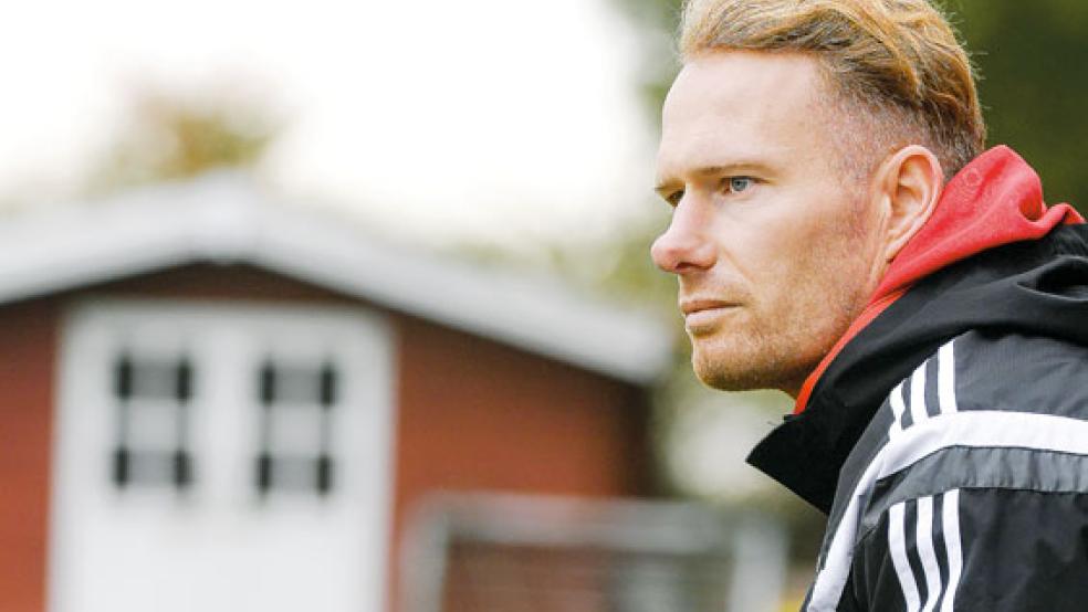 Jens Dannen möchte gerne eine komplette Saison mit dem  SV Ems Jemgum absolvieren. © Foto: Bruins