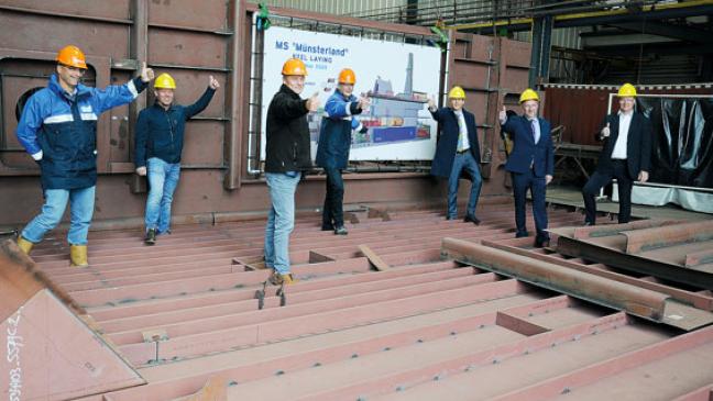 Feinschliff für Fährschiff