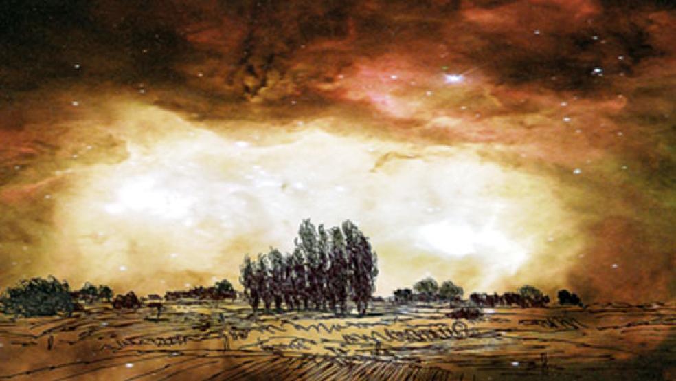 Ein Bild aus der Reihe »Stardust« von Marikke Heinz-Hoek. Die Künstlerin ist in Weener aufgewachsen und lebt heute in Bremen.  © Fotos: privat