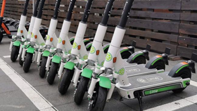 Kennzeichen von E-Scootern entwendet