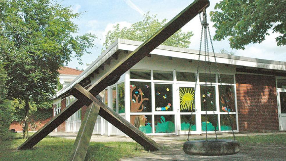 Die Kindergärten im Bereich der Stadt Weener - hier die Einrichtung in Möhlenwarf - werden zusätzliche Angebote für Vorschulkinder entwickeln. © Archivfoto: Szyska