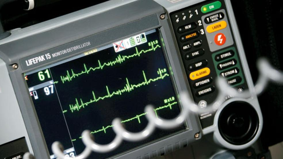 Viele Krankenhäuser verzeichnen eine sinkende Herzinfarkt-Rate in der Corona-Krise - auch im Landkreis Leer. © Foto: Jansen (dpa)